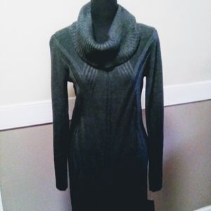 Grey Cowl Neck Sweater